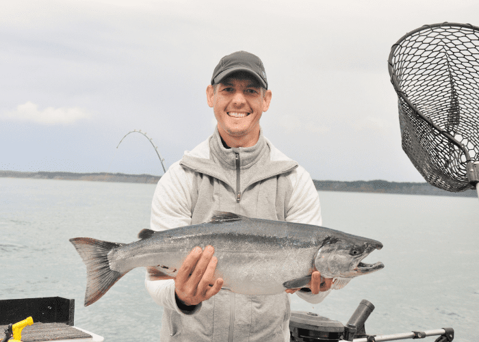 Hartman 2 Dr. Hartman holding a fish