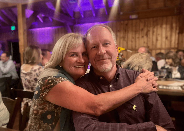 Trumper 2 Dr. Trumper and his wife at a gala