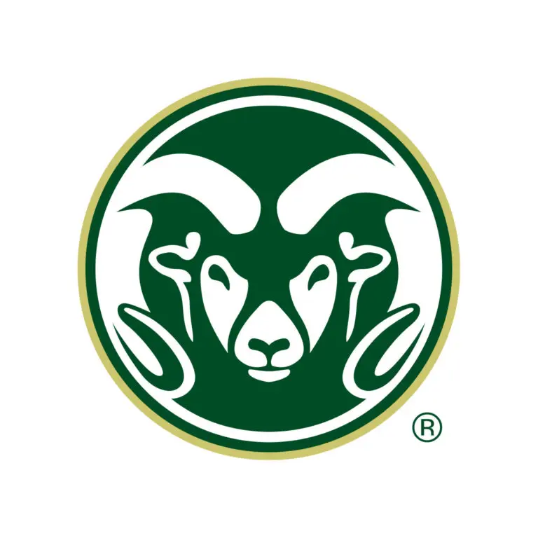 A green and gold circular logo featuring the stylized face of a ram with curled horns, facing forward. The design uses bold lines and shapes for a modern appearance.