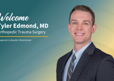 OCR Welcomes Orthopedic Trauma Surgeon Dr. Tyler Edmond